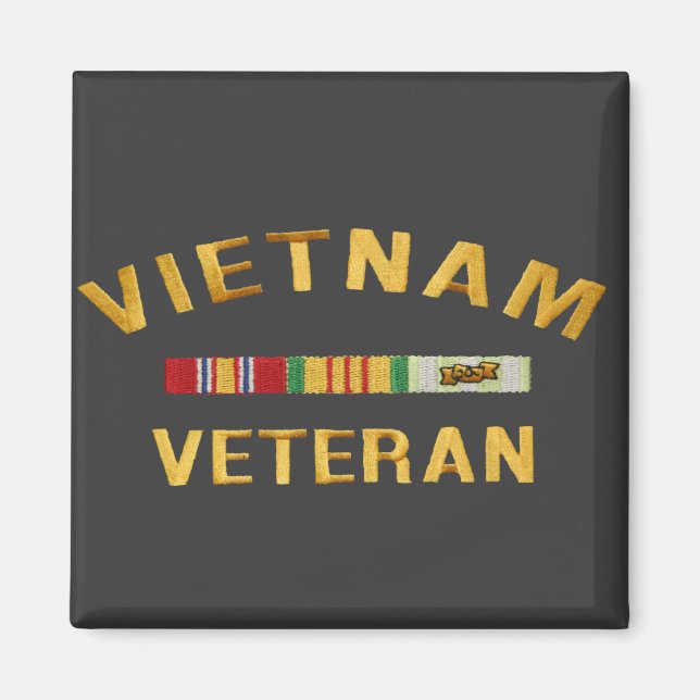 Vietnam Veteran Geschenke Magnet (Vorne)