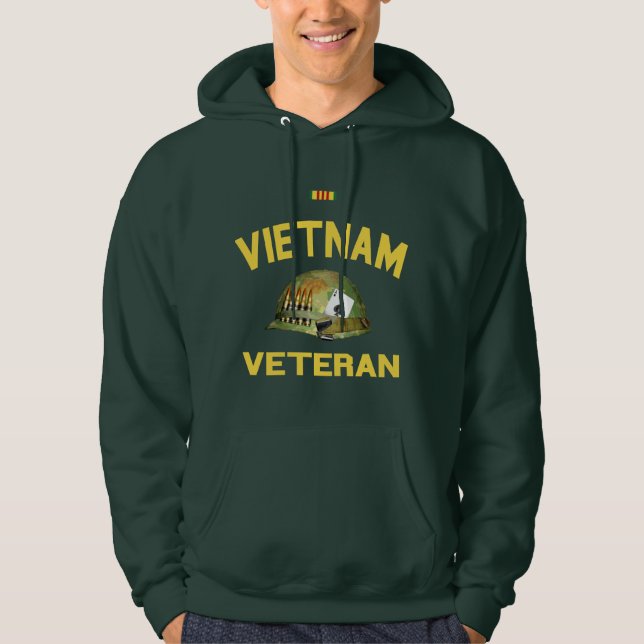Vietnam-Veteran Hoodie (Vorderseite)