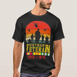 Vietnam Veteran Hubschrauber Bell UH1 Huey Vintage T-Shirt