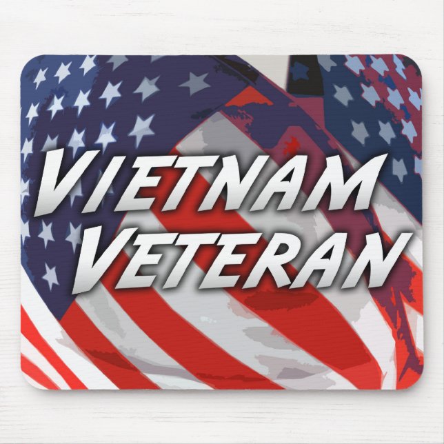 Vietnam-Veteran Mousepad (Vorne)