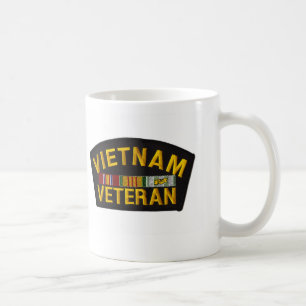 VIETNAM Veteran Patch Kaffeetasse
