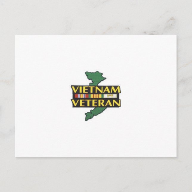 Vietnam Veteran Postkarte (Vorderseite)