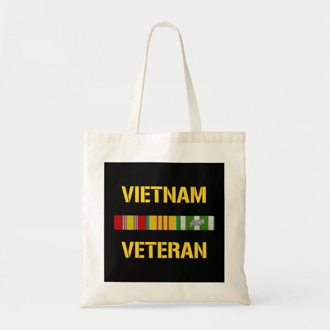Vietnam Veteran Ribbon Bar Tragetasche (Vorne)