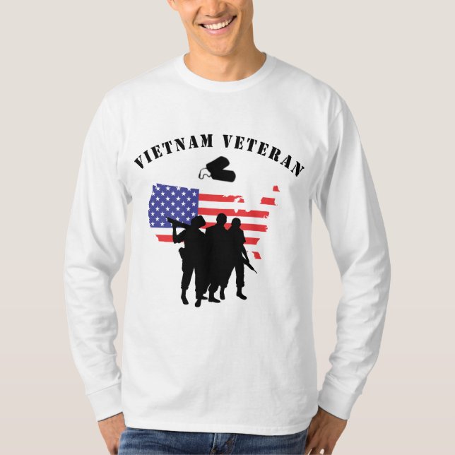 Vietnam-Veteran T-Shirt (Vorderseite)