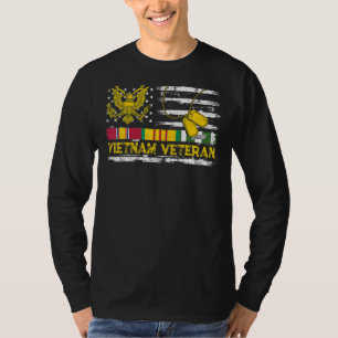 Vietnam Veteran US-Flagge Vietnam Krieg Vet T-Shir T-Shirt