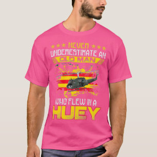 Vietnam Veteran Vet Uh1 Huey Hubschrauber 1 T-Shirt