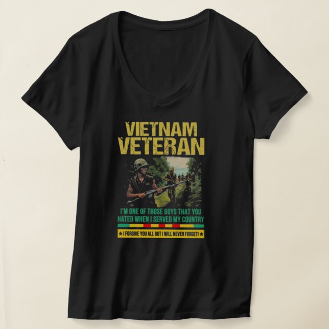 VIETNAM VETERAN WERDE ICH NIE T-Shirt (Ablage )