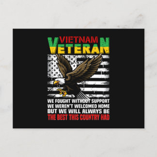Vietnam Veteran werden wir immer die Besten dieses Einladungspostkarte
