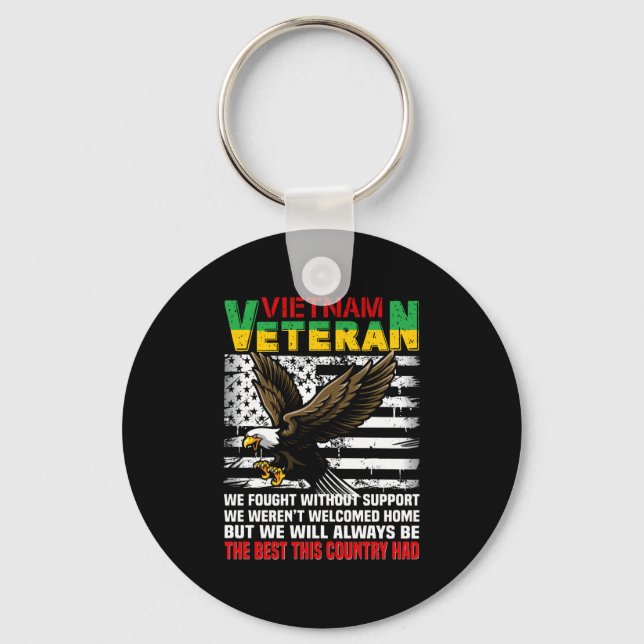 Vietnam Veteran werden wir immer die Besten dieses Schlüsselanhänger (Vorderseite)