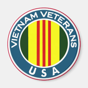 Vietnam-Veterane der USA Magnet