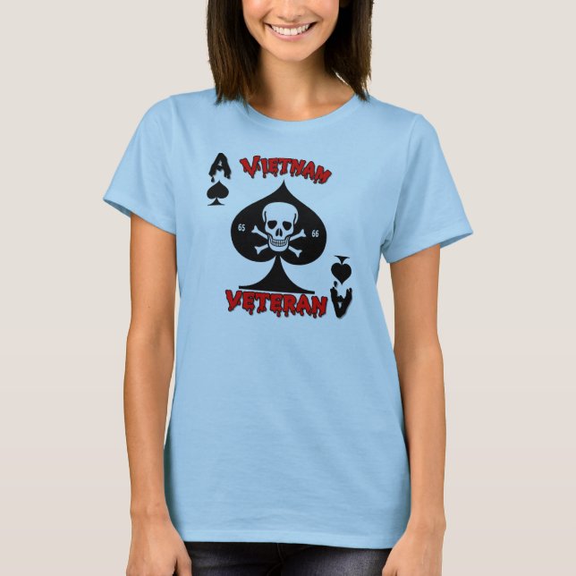 Vietnam-Veteranengeschenke 1965 - 1966 T-Shirt (Vorderseite)