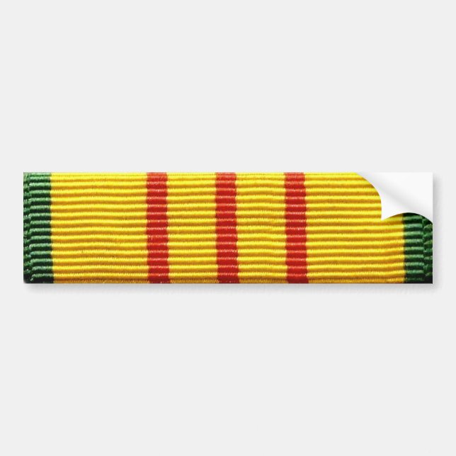Vietnam-Veteranenservice-Band-Autoaufkleber Autoaufkleber (Vorne)