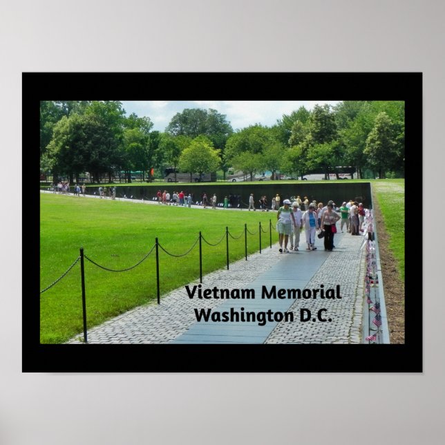 Vietnam Veterans Memorial Poster (Vorne)