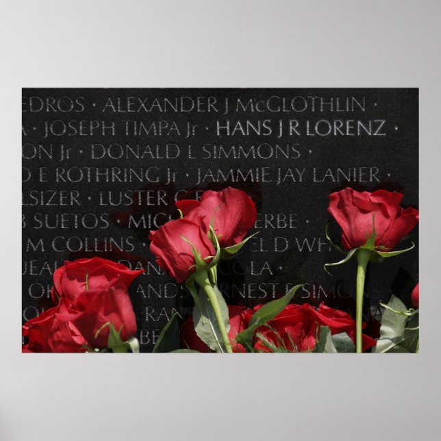 Vietnam Veterans Memorial Poster (Vorne)