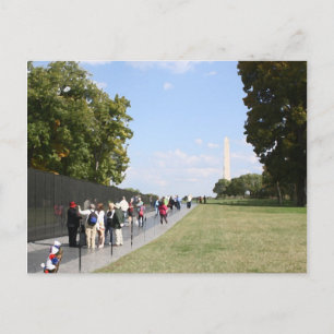 Vietnam Veterans Memorial Postkarte