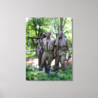 Vietnam Veterans Memorial Soldiers Leinwanddruck