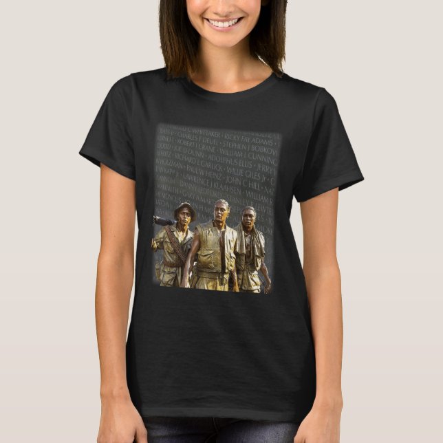 Vietnam Veterans Memorial Wall, Washington T-Shirt (Vorderseite)