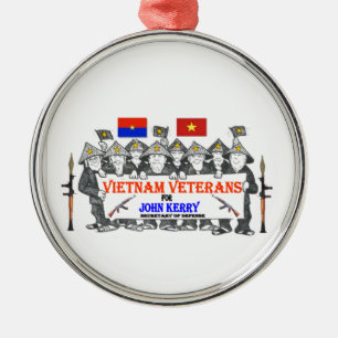 VIETNAM VETS for KERRY Ornament Aus Metall