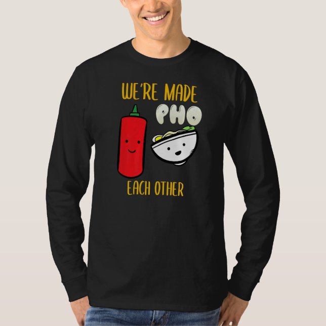 Vietnam Viet Kieu Vietnamese Reis Noodle Soup Pho T-Shirt (Vorderseite)