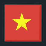 Vietnam (Vietnamesisch) Magnet<br><div class="desc">Anpassbare World Flag Produkte - Bitte fühlen Sie sich frei,  Ihren eigenen Text hinzuzufügen.</div>