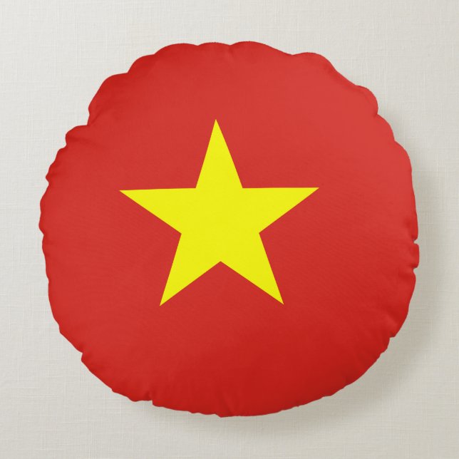 Vietnam (Vietnamesisch) Rundes Kissen (Vorderseite)