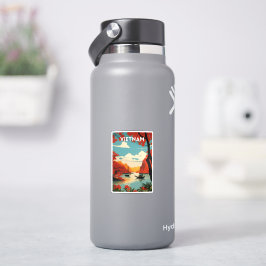 Vietnam Vintag Aufkleber