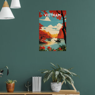 Vietnam Vintag Poster