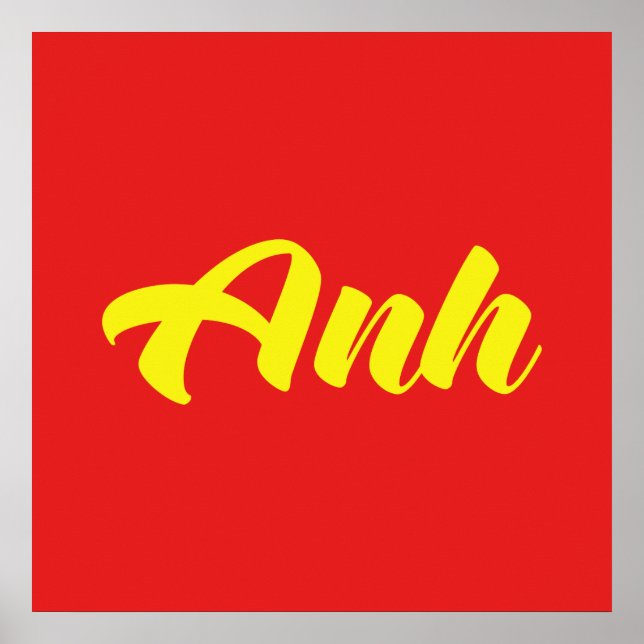 Vietnamese Brother - Anh ~ Tiếng Việt Language Poster (Vorne)