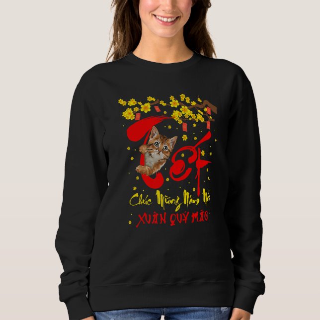 Vietnamese Lunar New Year Tet Viet 2023 Chuc Mung  Sweatshirt (Vorderseite)