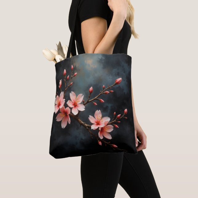 Vietnamese Peach Blossom Art Tasche (Von Nahem)