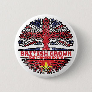 Vietnamese Vietnam UK Vereinigtes Königreich Briti Button