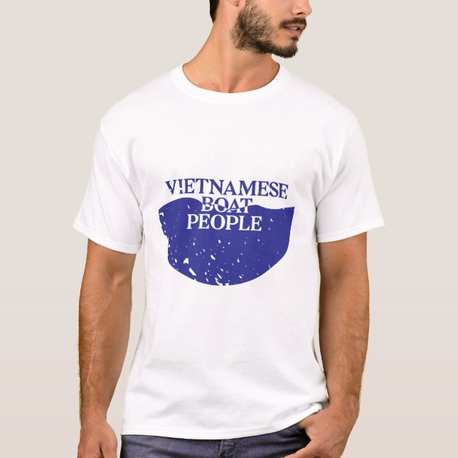 VietnameseBoatPeople.org Männer-T - Shirt (Vorderseite)