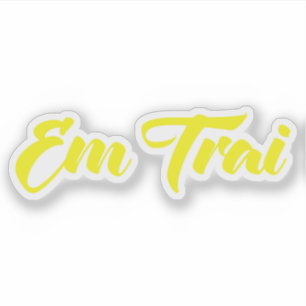 Vietnamesisch (jung) Bruder - Em Trai ~ Tietet Viv Aufkleber