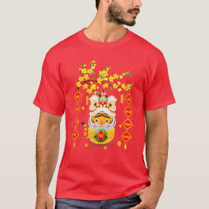 Vietnamesisch Lunar Neujahr 2022 Tiger Kids Kleink T-Shirt