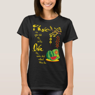 Vietnamesisch Lunar New Year Decorations 2023 Tet T-Shirt