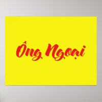 Vietnamesisch (mütterlich) Großvater - Ông Ngoi