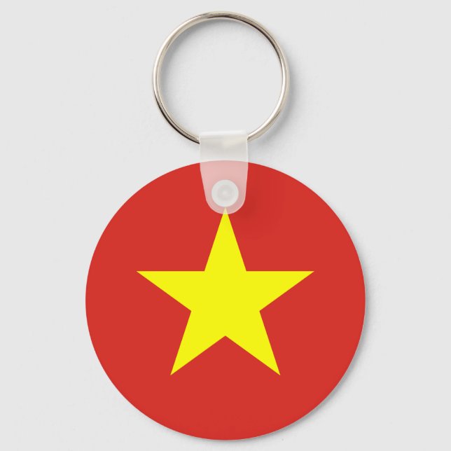 Vietnamesisch-Nationalflagge Schlüsselanhänger (Vorderseite)
