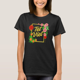Vietnamesisch Neujahr 12 Zodiacs Vietnam Chuc Mung T-Shirt