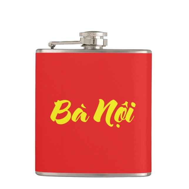Vietnamesisch (Paternal) Großmutter - Bà Noi Flachmann (Vorderseite)