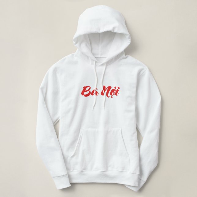Vietnamesisch (Paternal) Großmutter - Bà Noi Hoodie (Design vorne)