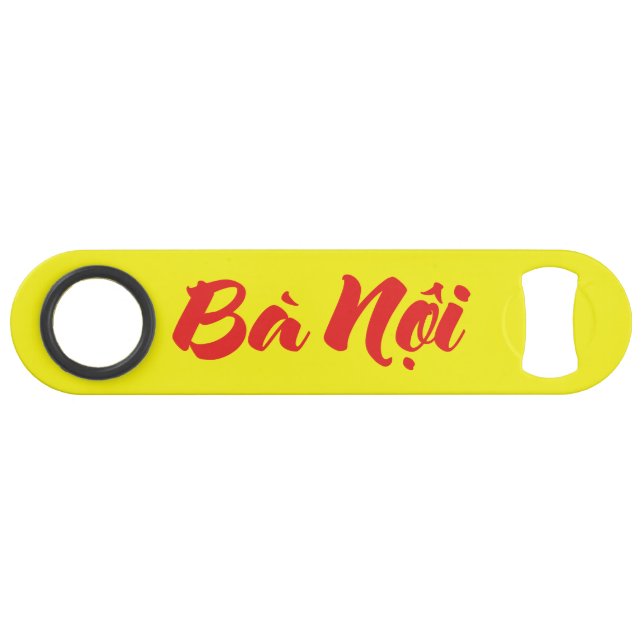 Vietnamesisch (Paternal) Großmutter - Bà Noi Speed Flaschenöffner (Vorderseite (Horizontal))