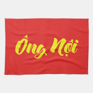 Vietnamesisch (Paternal) Großvater - Ông Noi Geschirrtuch