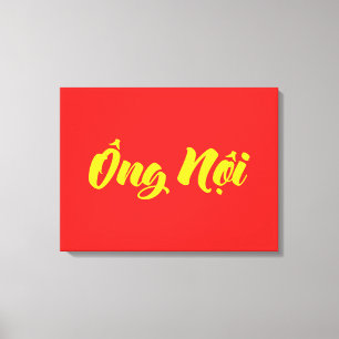 Vietnamesisch (Paternal) Großvater - Ông Noi Leinwanddruck
