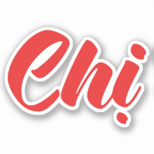 Vietnamesisch Sister - Chmi ~ TietNetVivimont Lang Aufkleber