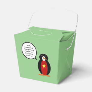 Vietnamesisch sprechende Ms. Penguin Personalisier Geschenkschachtel
