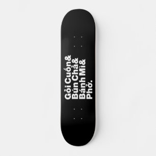 Vietnamesisch Street Food Skateboard
