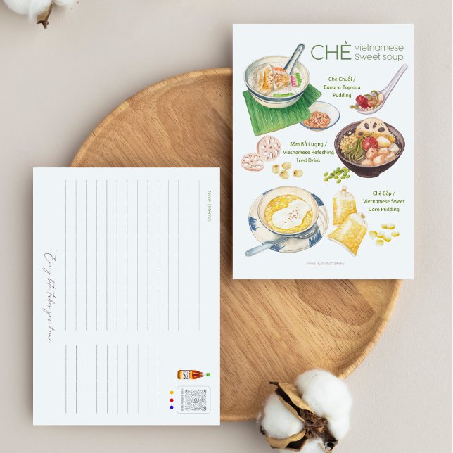 Vietnamesisch Sweet Soup Postcard Postkarte (Von Creator hochgeladen)