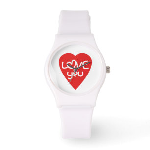 Vietnamesisch Valentine in Liebe Yêu in asiatische Armbanduhr