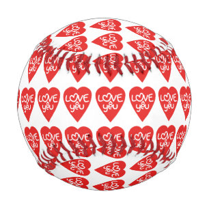 Vietnamesisch Valentine in Liebe Yêu in asiatische Baseball