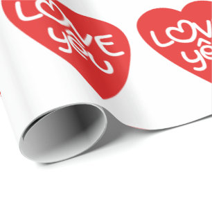 Vietnamesisch Valentine in Liebe Yêu in asiatische Geschenkpapier